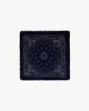 Bandana en cachemire bleu pour femme et pour homme - Kujten packshot