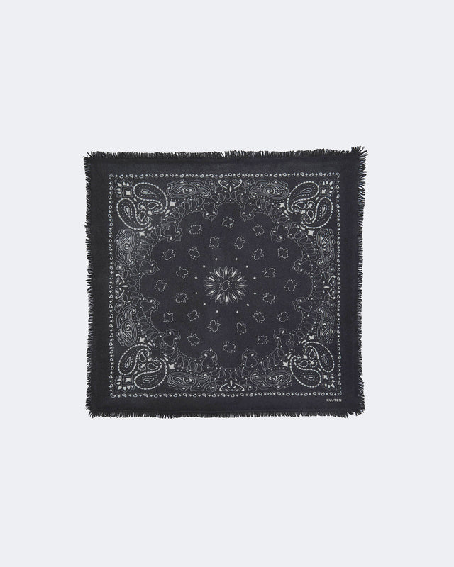 Petit Bandana Hachi Bico noir blanc - Image principale