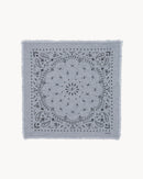 Bandana en cachemire gris pour femme et pour homme - Kujten packshot
