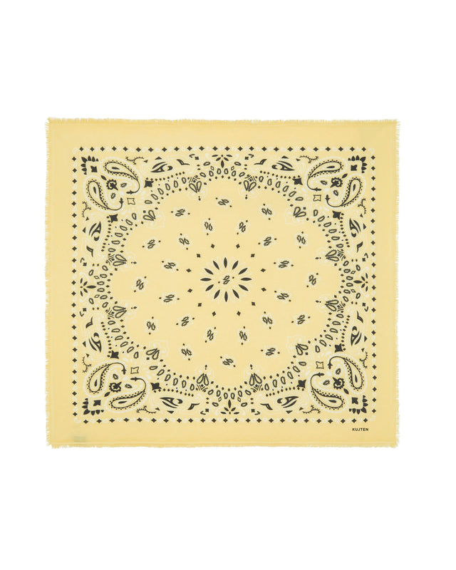 Grand Bandana Hachiko Bico jaune egg - Image principale