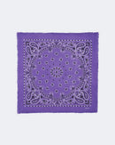 Bandana en cachemire violet pour femme - Kujten packshot