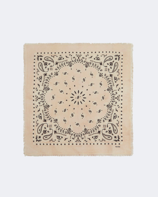 Grand Bandana Hachiko Bico marron organic - Image principale