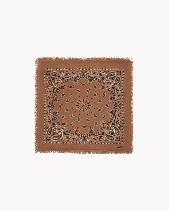 Small Bandana Hachi caramelo brown - Image principale