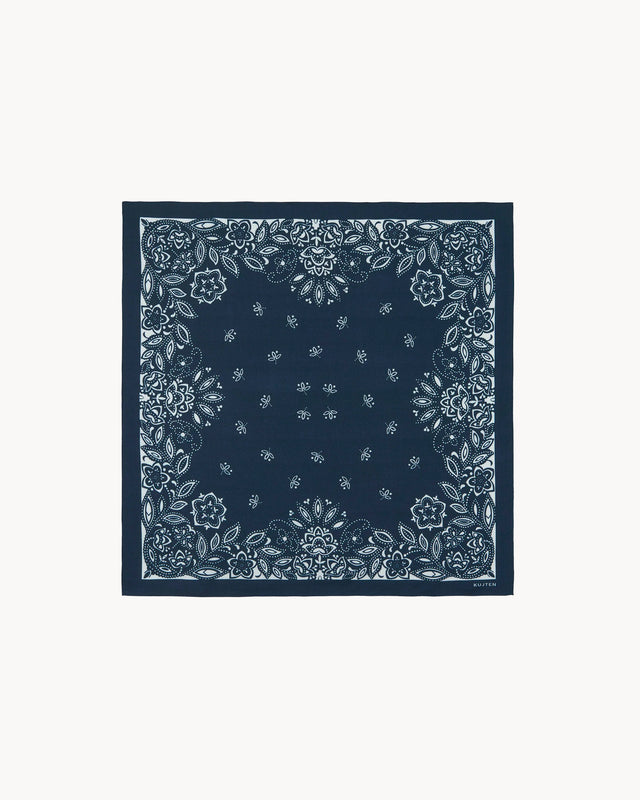 Small Bandana Heli dark navy blue - Image principale