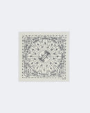 Bandana en cachemire blanc pour femme et pour homme - Kujten packshot