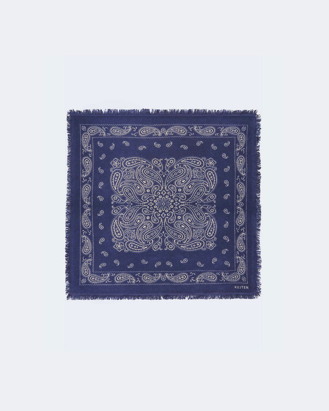 Petit Bandana Elvis denim brut - Image principale