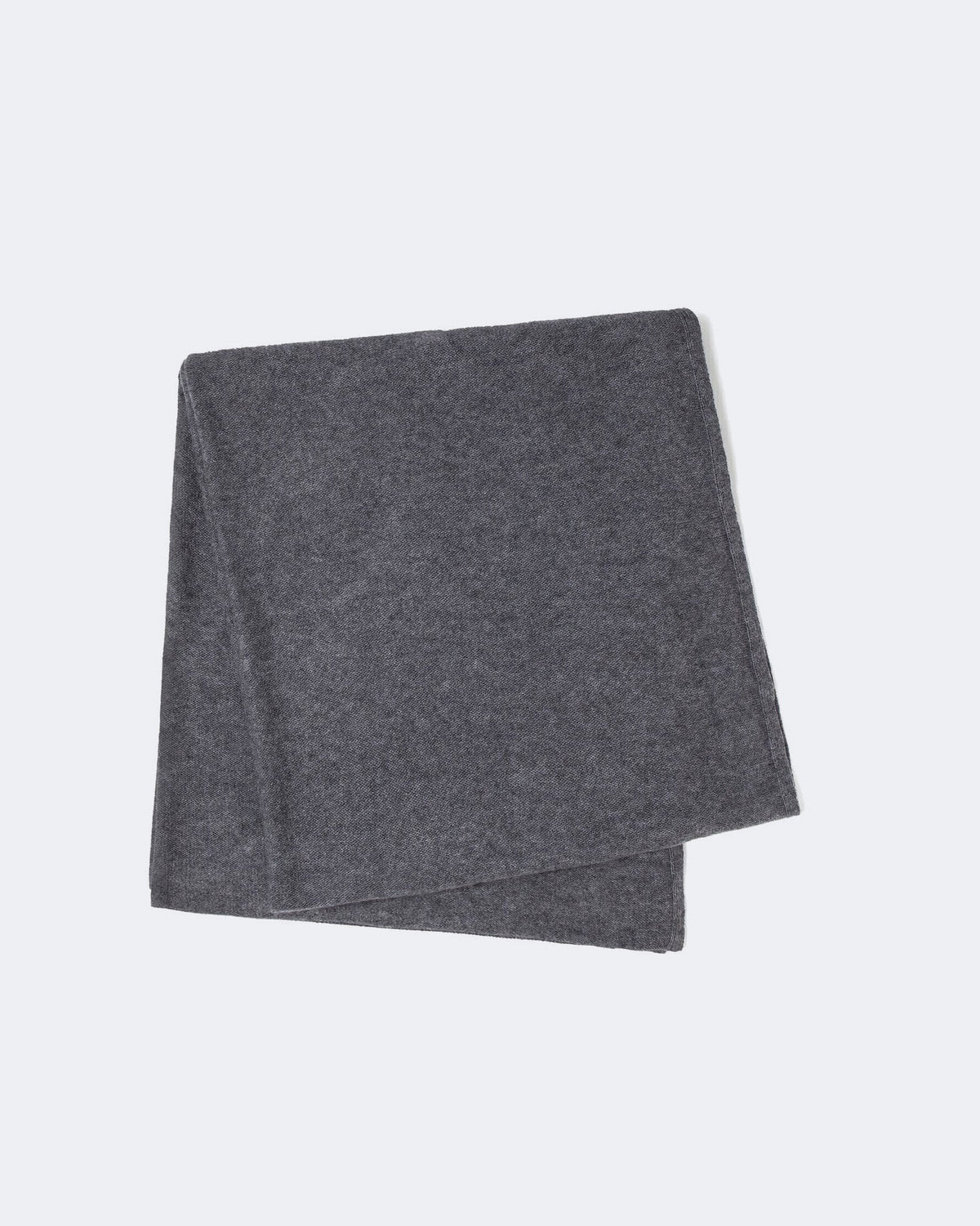 Écharpe en cachemire gris pour femme et pour homme - Kujten packshot