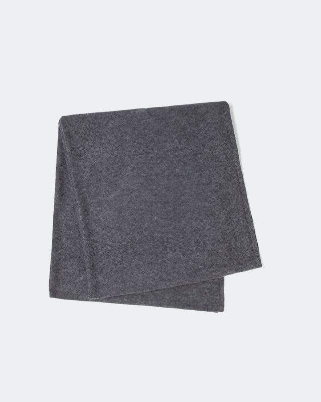 Scarf Daizy Large Flannel Gray - Image principale