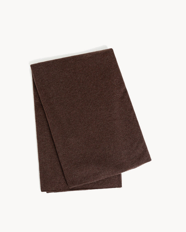 Scarf Daizy Large chestnut brown - Image principale