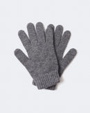 Gants en cachemire gris pour femme - Kujten packshot