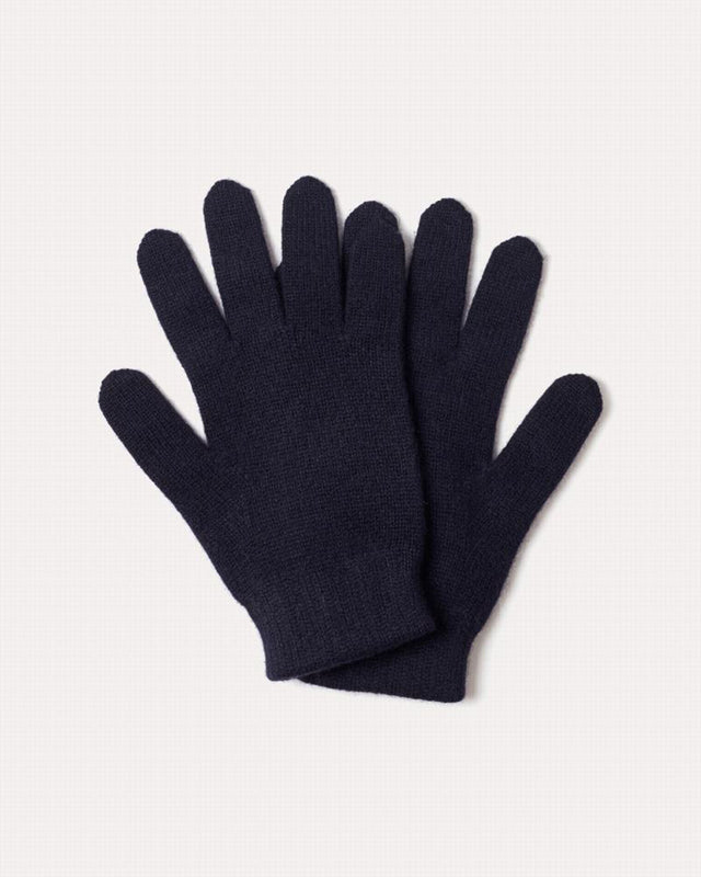 Gloves Milano dark navy blue - Image principale