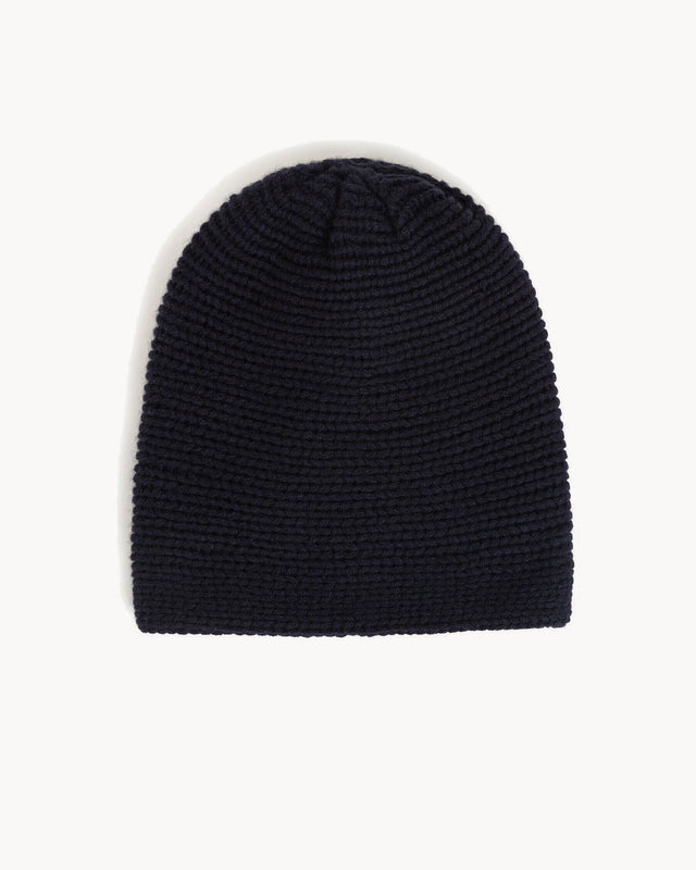 Hat Menuires dark navy blue - Image principale