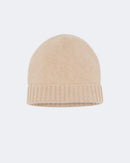 Bonnet en cachemire beige pour femme et pour homme - Kujten packshot