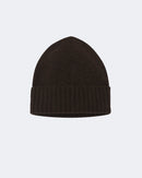 Bonnet en cachemire marron pour femme et pour homme - Kujten packshot
