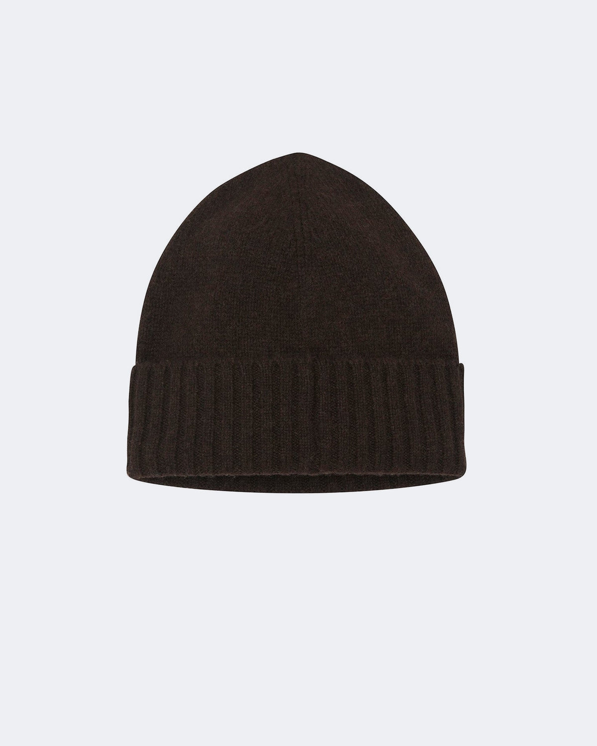 Bonnet en cachemire marron pour femme et pour homme - Kujten packshot