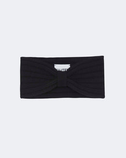 Bandeau en cachemire noir pour femme - Kujten packshot