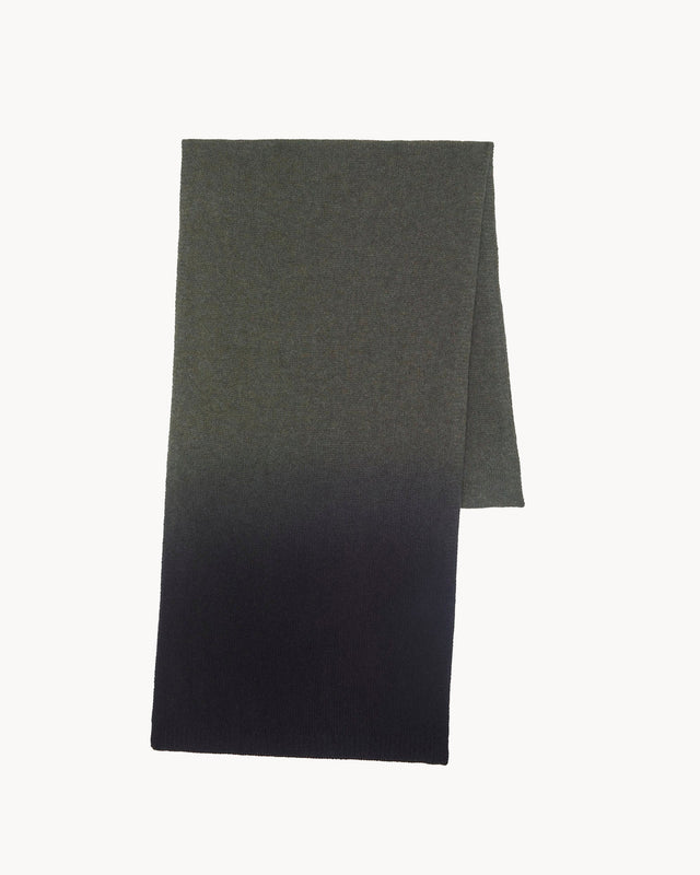 Scarf Daizy Dip Dye dark khaki - Image principale