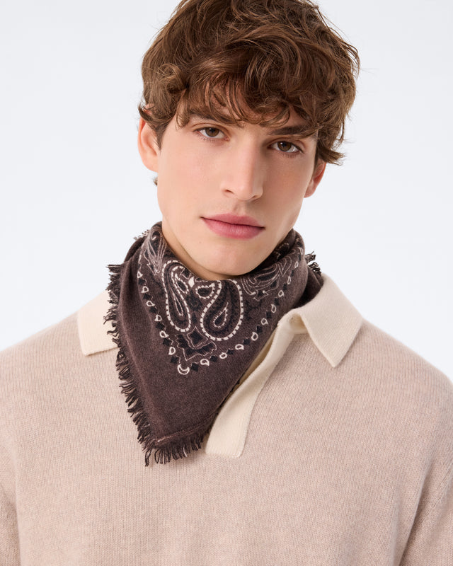 Small Bandana Hachi brown - Image principale