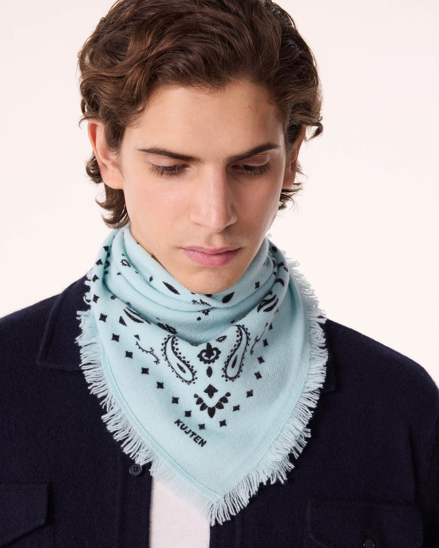 Small Bandana Hachi pastel green