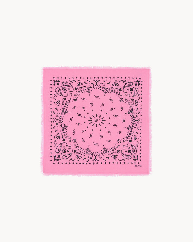 Small Hachi Bubble Pink Bandana - Image principale
