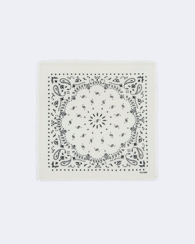 Petit Bandana Hachi blanc - Image principale