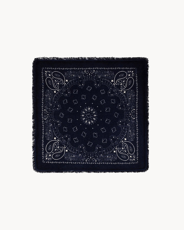 Small Bandana Hachi dark navy blue - Image principale