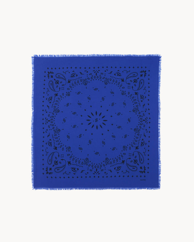Bandana Hachiko cobalt blue - Image principale