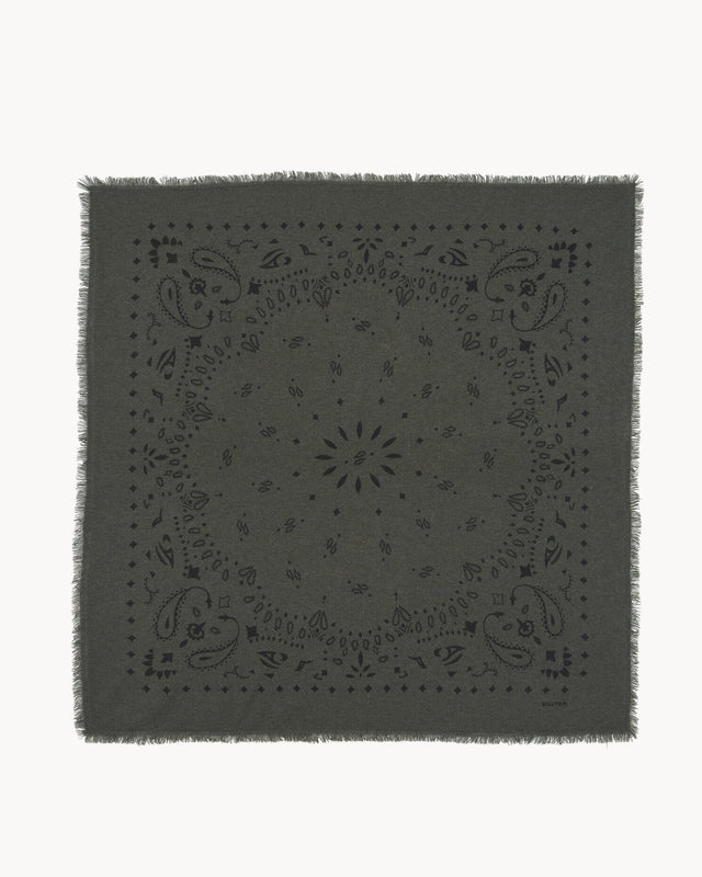 Bandana Hachiko dark khaki - Image principale