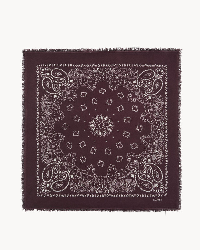 Bandana Hachiko burgundy - Image principale
