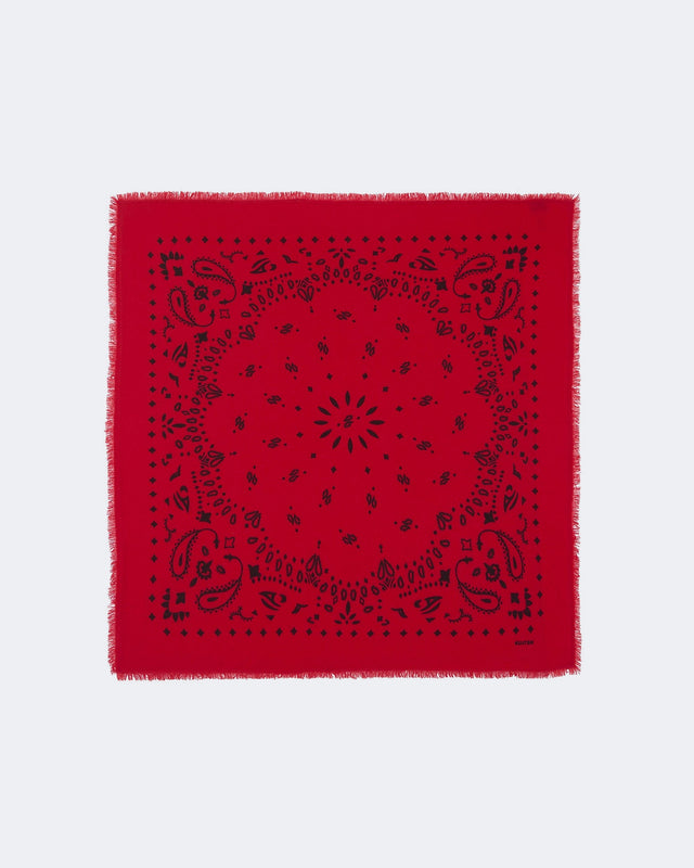 Grand Bandana Hachiko rouge flag - Image principale