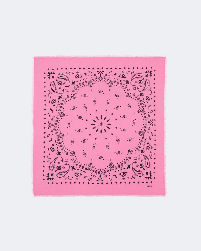Grand Bandana Hachiko bubble pink - Image principale