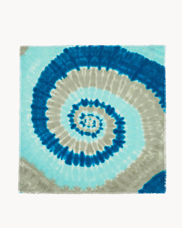 Grand Bandana Hachiko Sunny kaki foncé - Image principale