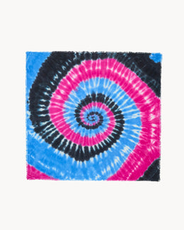 Bandana en cachemire rose pour femme - Kujten packshot