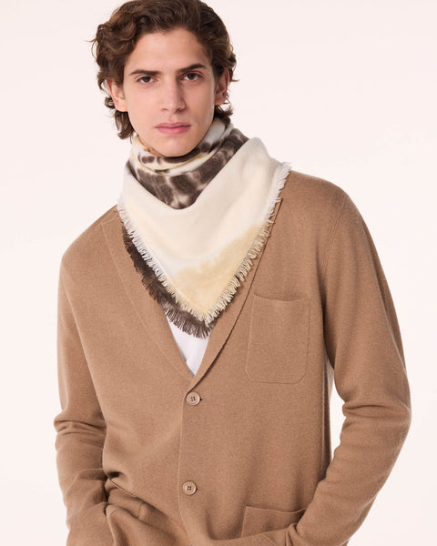 Bandana Hachiko Sunny organic brown - Image principale