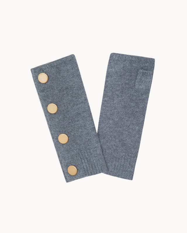 Mittens Salen flannel gray - Image principale