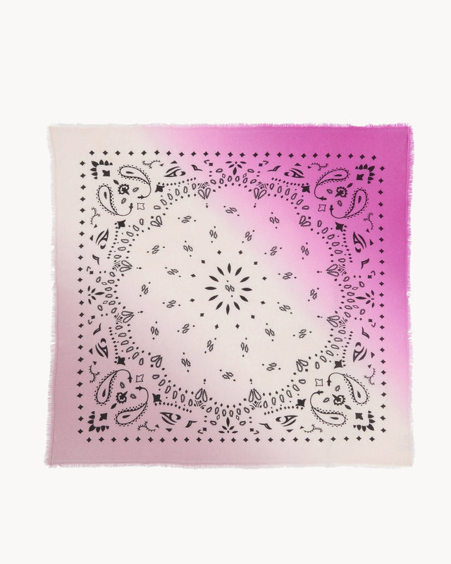 Bandana Hachiko Dip Dye pink ballerina - Image principale