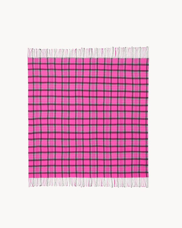 Scarf Hayley flannel gray - Image principale