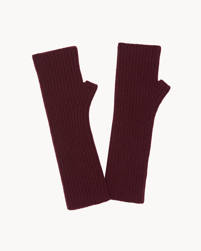 Mitaines Knokke bordeaux - Image principale