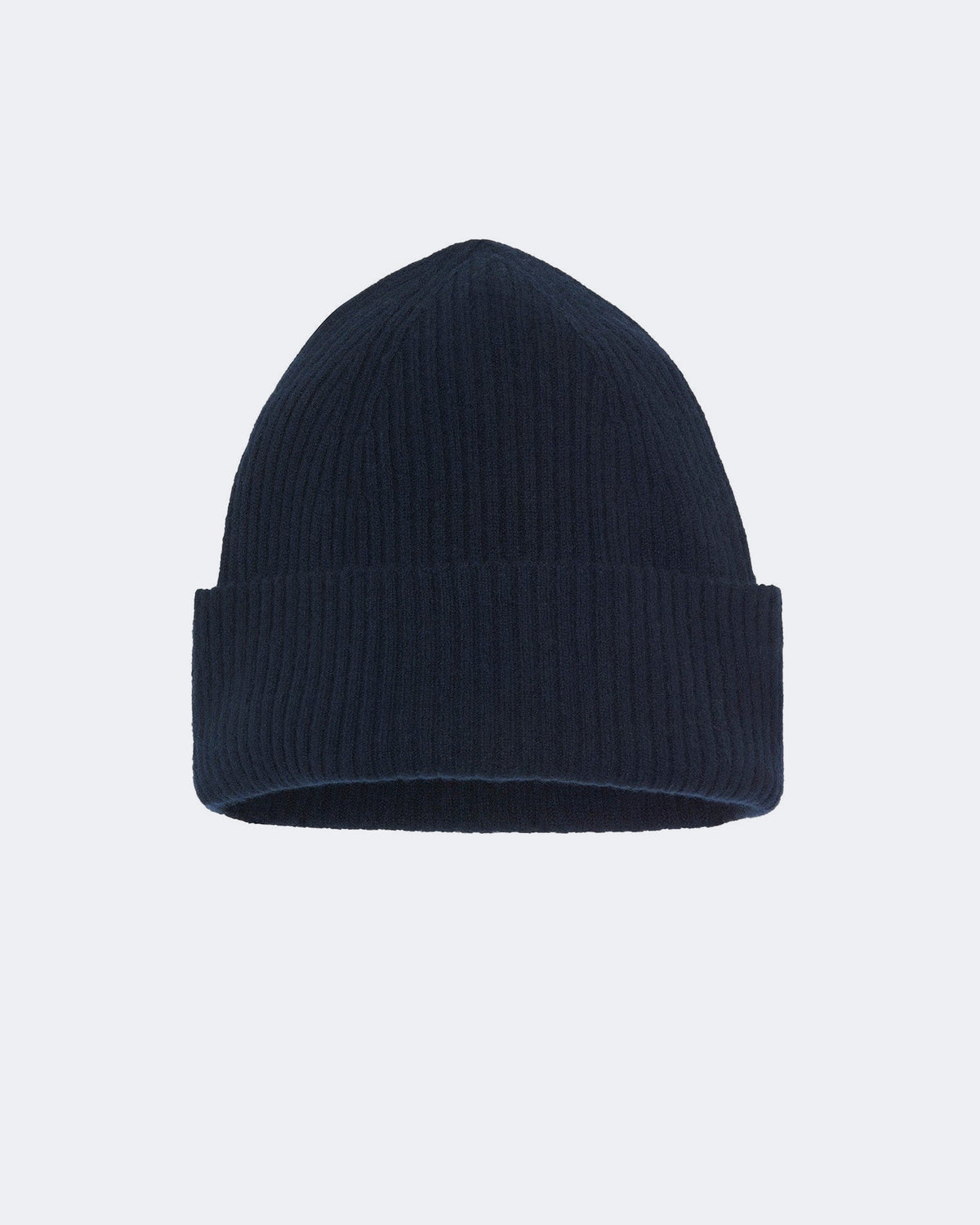 Bonnet en cachemire bleu pour femme et pour homme - Kujten packshot