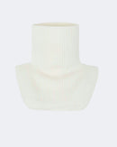 Col en cachemire blanc pour femme - Kujten packshot