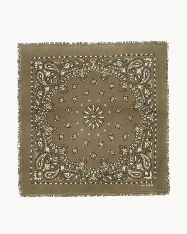 Large Bandana Hachiko Bico marl khaki - Image principale