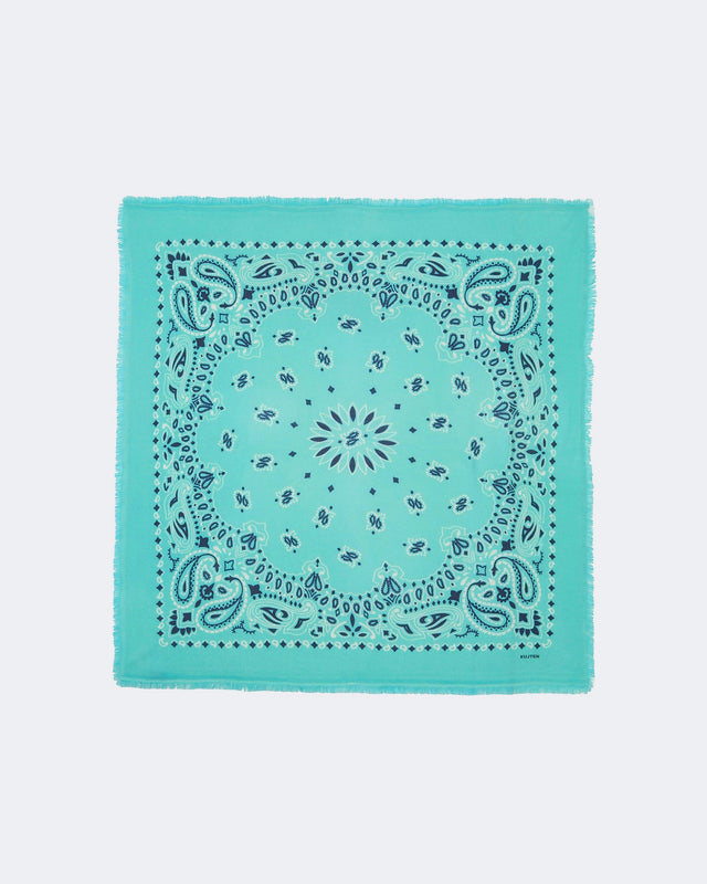 Large Bandana Hachiko Bico turquoise green - Image principale