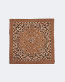 Bandana en cachemire camel pour femme et pour homme - Kujten packshot