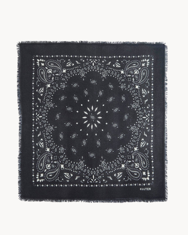 Large Bandana Hachiko Bico Black - White - Image principale