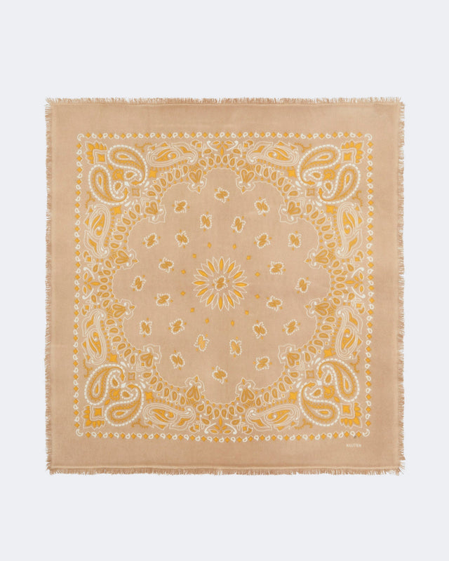 Grand Bandana Hachiko Bico latte gold - Image principale