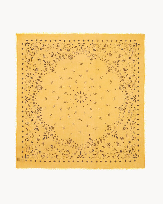 Très Grand Bandana Effy marigold - Image principale