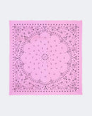 Bandana en voile de cachemire rose pour femme - Kujten packshot