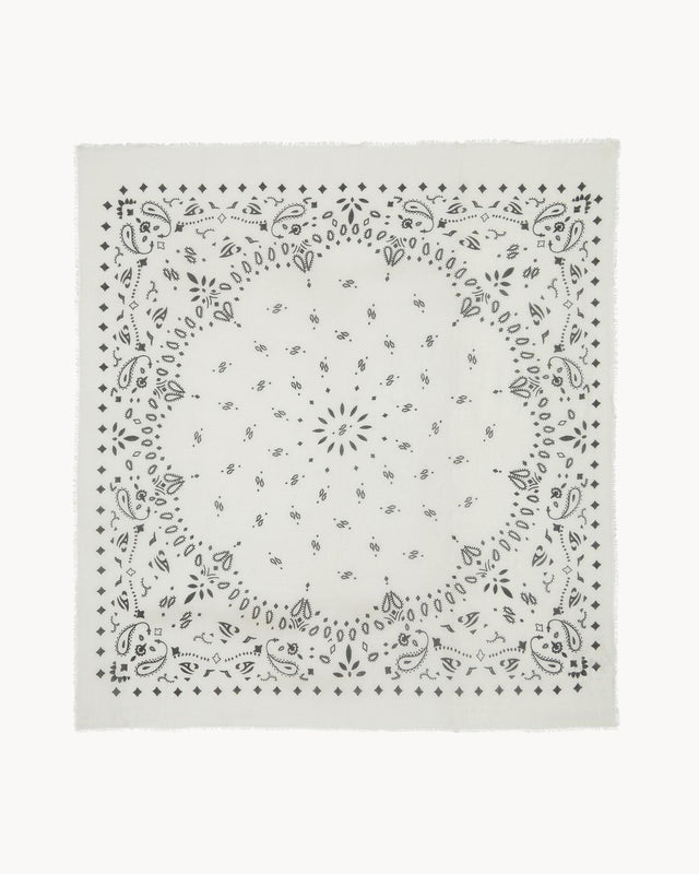 Très Grand Bandana Effy blanc - Image principale