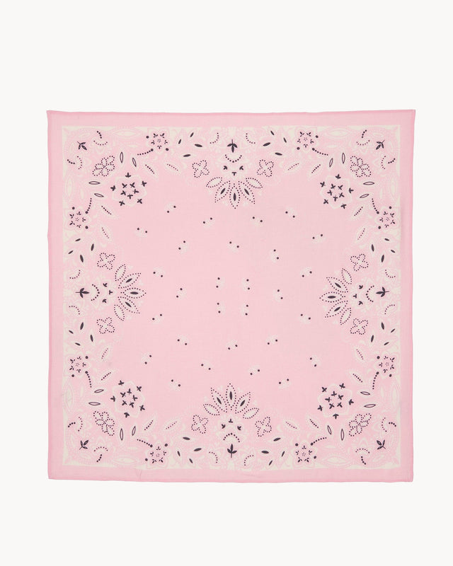 Large Bandana Helia candy pink - Image principale