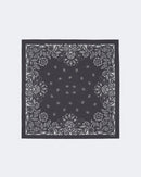 Bandana en cachemire & soie marron pour femme et pour homme - Kujten packshot